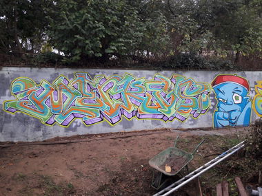 Graffiti Wall - Photo by Meckes