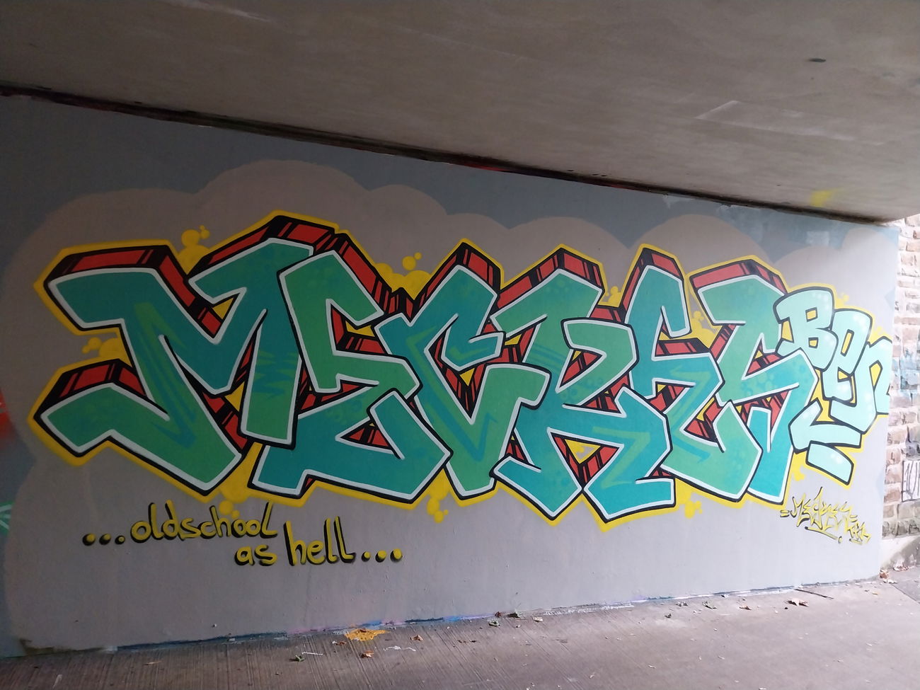 Graffiti Wall - Photo by Meckes