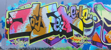 Graffiti Wall - Photo by Meckes