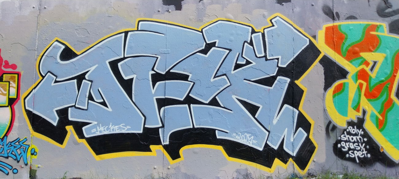 Graffiti Wall - Photo by Meckes