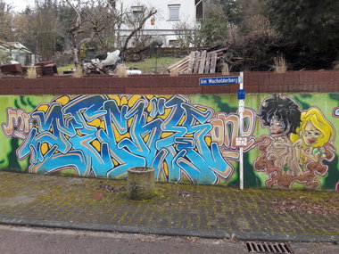 Graffiti Wall - Photo by Meckes - Meckes, Adam, n (2016)