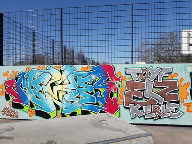 Graffiti Wall - Photo by Meckes