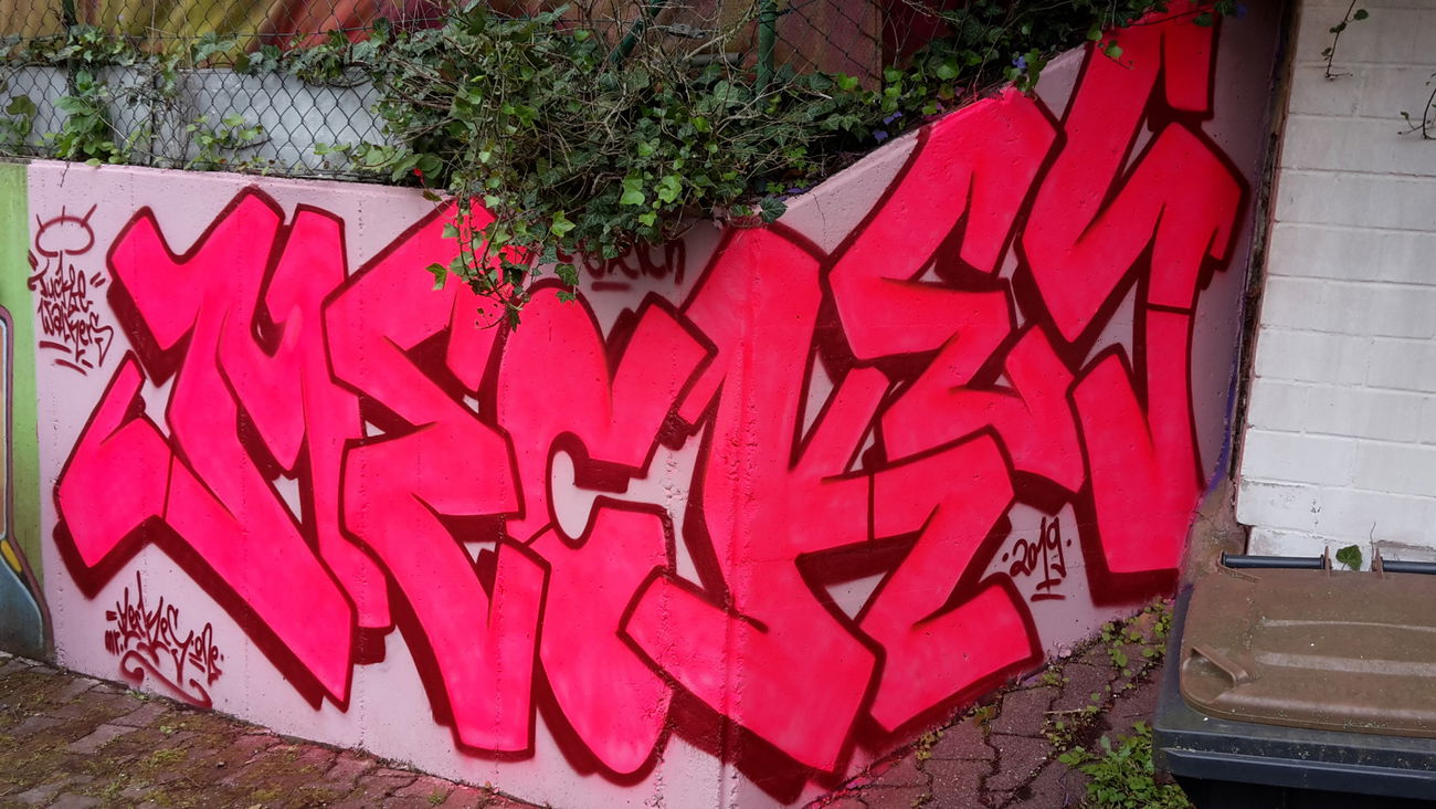 Graffiti Wall - Photo by Meckes - Schiesheim, meckes, tfk (2019)