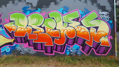 Graffiti Wall - Photo by Meckes (2025)