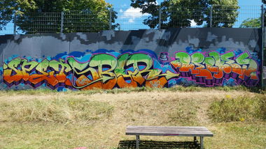 Graffiti Wall - Photo by Meckes (2025)