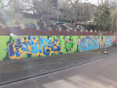 Graffiti Wall - Photo by Meckes