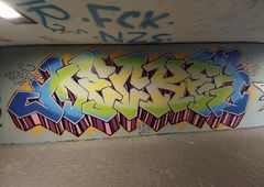 Graffiti Wall - Photo by Meckes