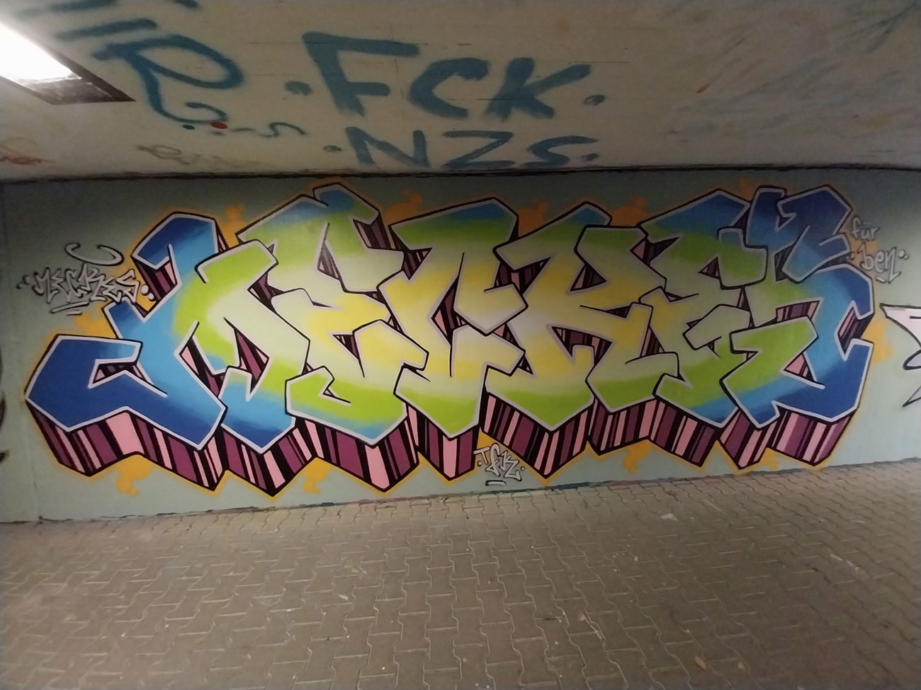 Graffiti Wall - Photo by Meckes