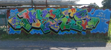 Graffiti Wall - Photo by Meckes