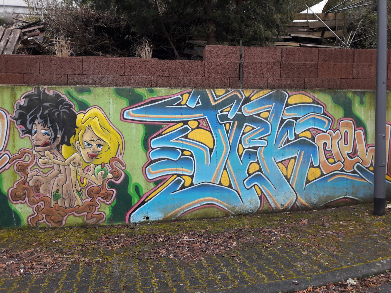 Graffiti Wall - Photo by Meckes