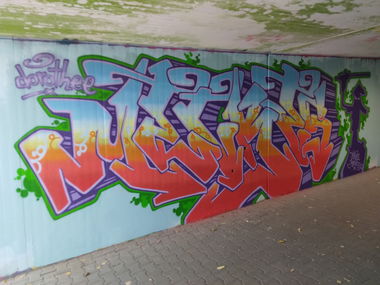 Graffiti Wall - Photo by Meckes