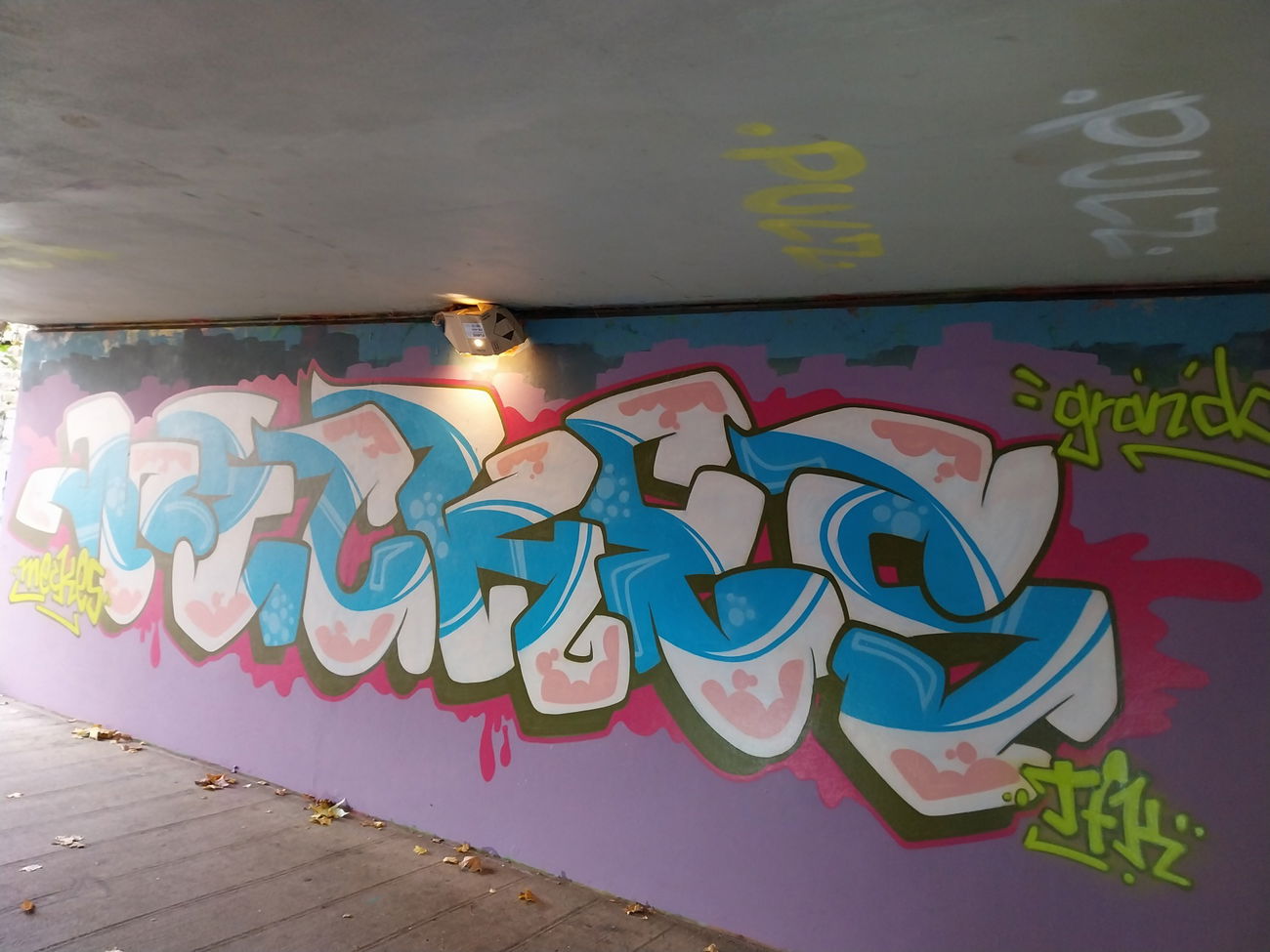 Graffiti Wall - Photo by Meckes