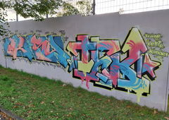 Graffiti Wall - Photo by Meckes