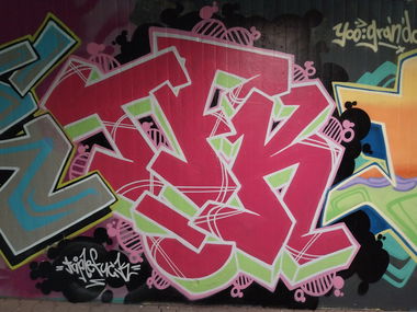 Graffiti Wall - Photo by Meckes