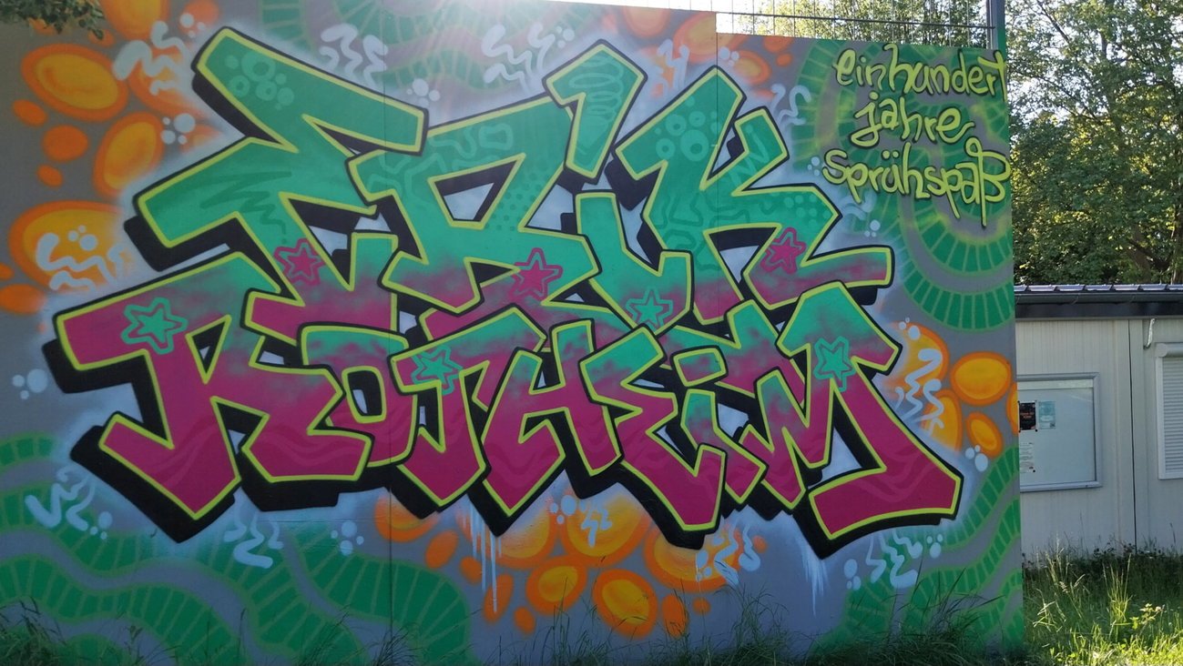 Graffiti Wall - Photo by Meckes