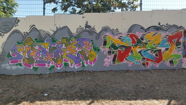 Graffiti Wall - Photo by Meckes - Tfk, toyfelzkerle, meckes (2026)