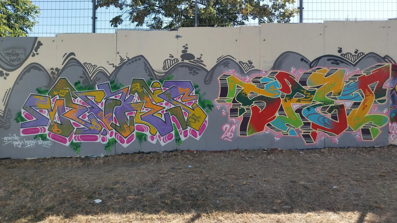 Graffiti Wall - Photo by Meckes - Tfk, toyfelzkerle, meckes (2026)