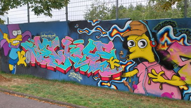 Graffiti Wall - Photo by Meckes