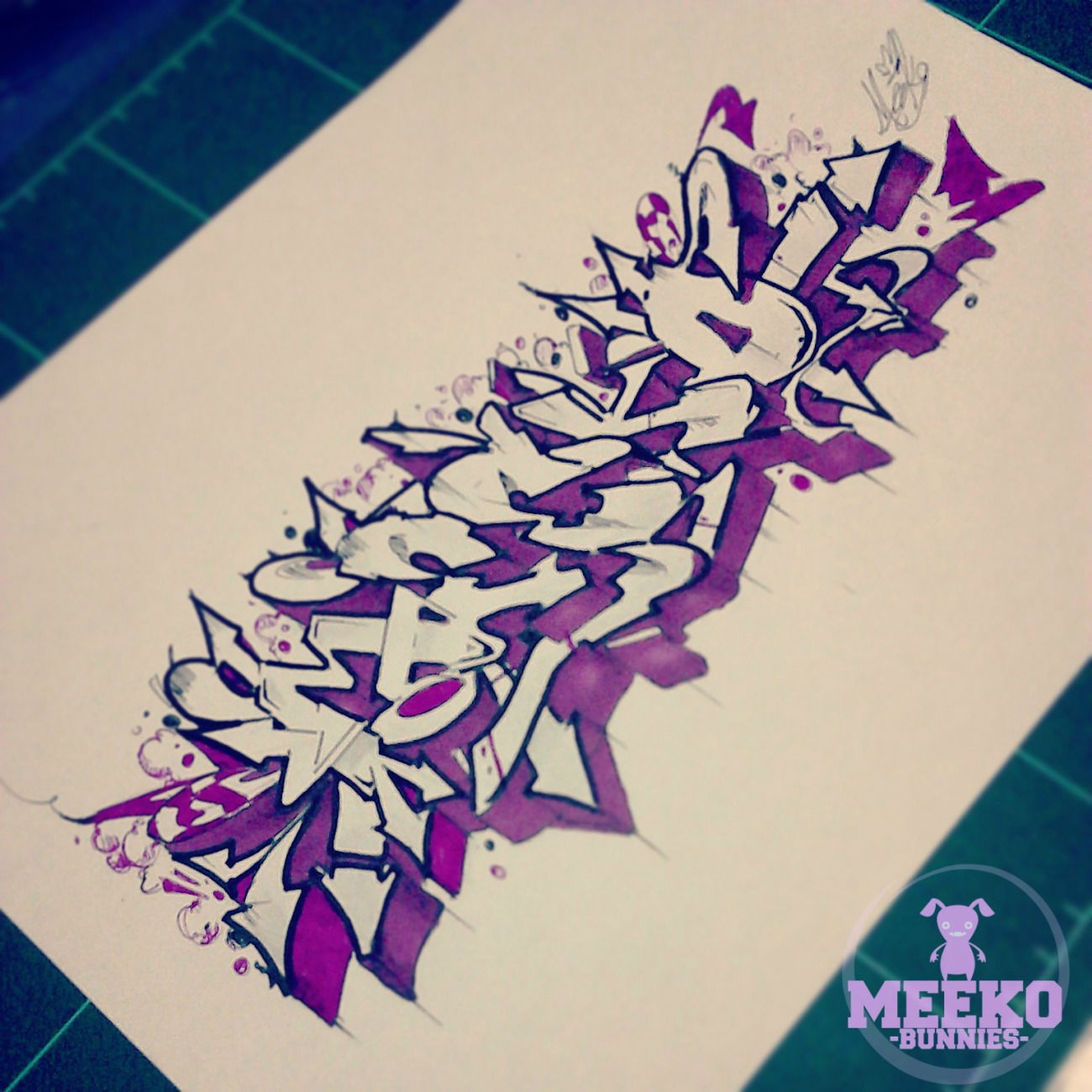 Graffiti Sketch - Photo by MeekoOne - sketch