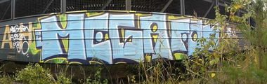Graffiti Bombing - Photo by MegaFone