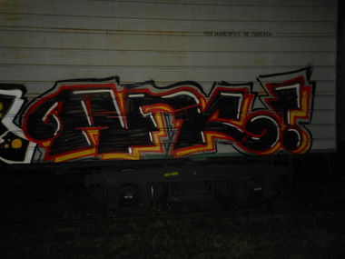 Graffiti Train - Photo by MegaFone
