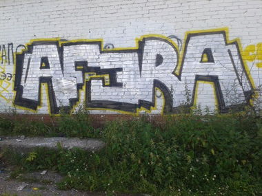 Graffiti Bombing - Photo by MegaFone