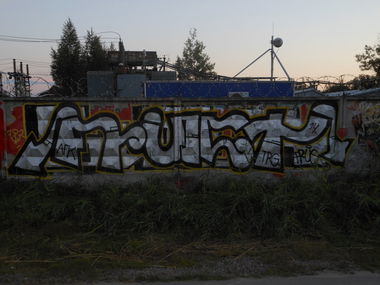 Graffiti Bombing - Photo by MegaFone