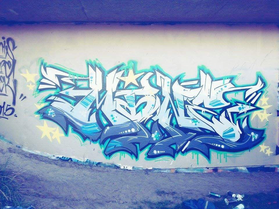 Graffiti Wall - Photo by Megacube