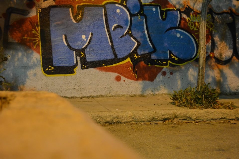 Graffiti Bombing in Nea Ionia - Photo by MeikOneR - Meik (2014)