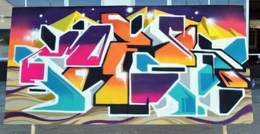 Graffiti Artwork in Ufa - Photo by Mek