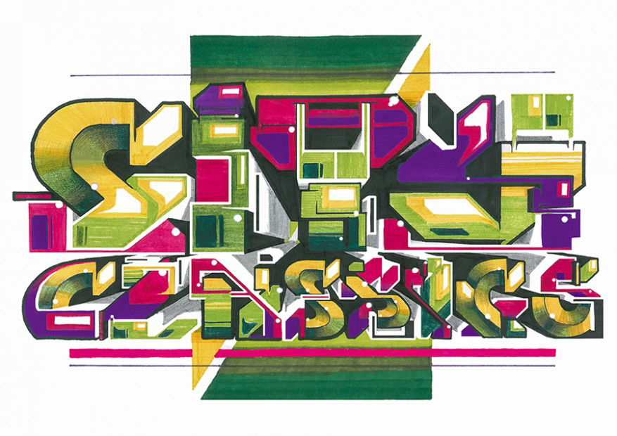 Graffiti Sketch - Photo by Mek