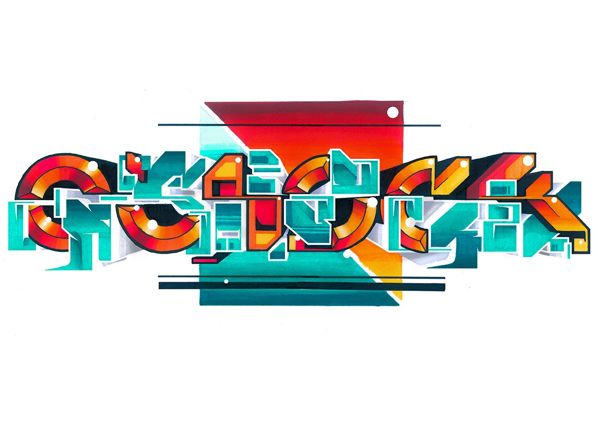 Graffiti Sketch - Photo by Mek - mek, nbc, g-shock (2013)