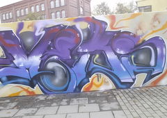 Graffiti Wall - Photo by Meks1 - Meks, leipzig, Graffiti (2017)