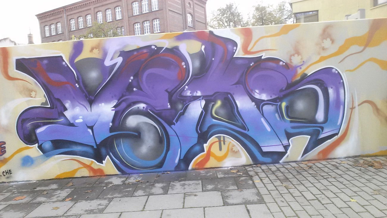 Graffiti Wall - Photo by Meks1 - Meks, leipzig, Graffiti (2017)