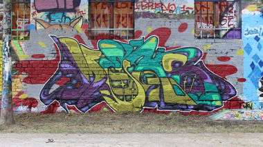 Graffiti Wall - Photo by Meks1 - meks, leipzig