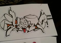 Graffiti Wall - Photo by Meks1 (2017)