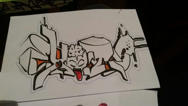 Graffiti Wall - Photo by Meks1 (2017)