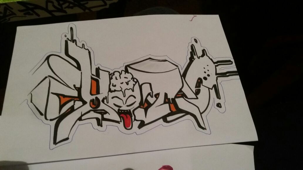 Graffiti Wall - Photo by Meks1 (2017)