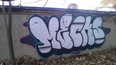 Graffiti Wall - Photo by Meks1 - Meks.leipzig., chrom.2017 (2017)