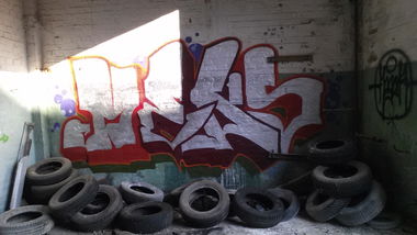 Graffiti Wall - Photo by Meks1 - Meks.leipzig., abriss, ..2018