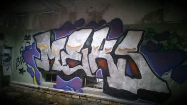 Graffiti Wall - Photo by Meks1 - Meks.leipzig., abriss, ..2018