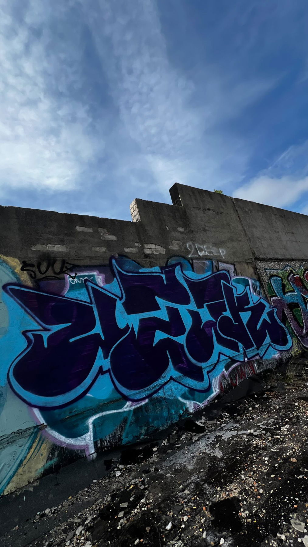 Graffiti Bombing - Photo by Melanholy - graffiti