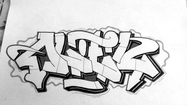 Graffiti Wall - Photo by Melanholy