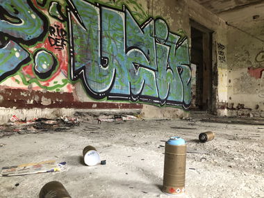 Graffiti Wall - Photo by Melanholy