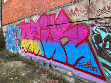 Graffiti Bombing - Photo by Melanholy