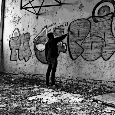 Graffiti Wall - Photo by Melanholy - bombing, latvia, new