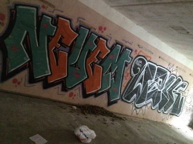 Graffiti Wall - Photo by Melanholy