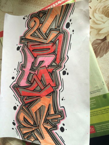 Graffiti Sketch - Photo by Melanholy