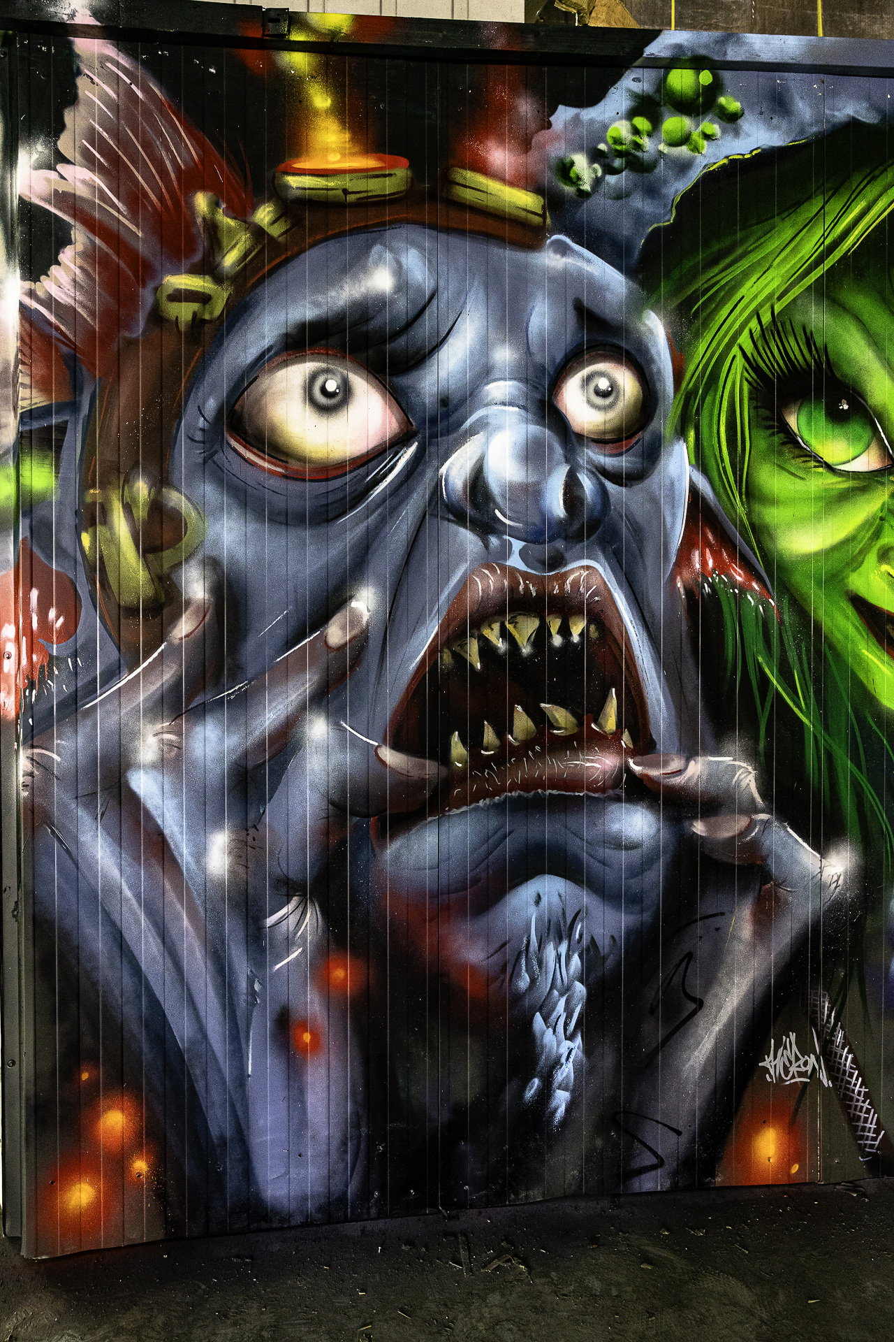 Graffiti Wall in Roermond - Photo by MelvanHelden - theron, artlane203, roermond (2026)
