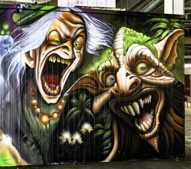 Graffiti Wall in Roermond - Photo by MelvanHelden - silak, artlane203, roermond (2026)